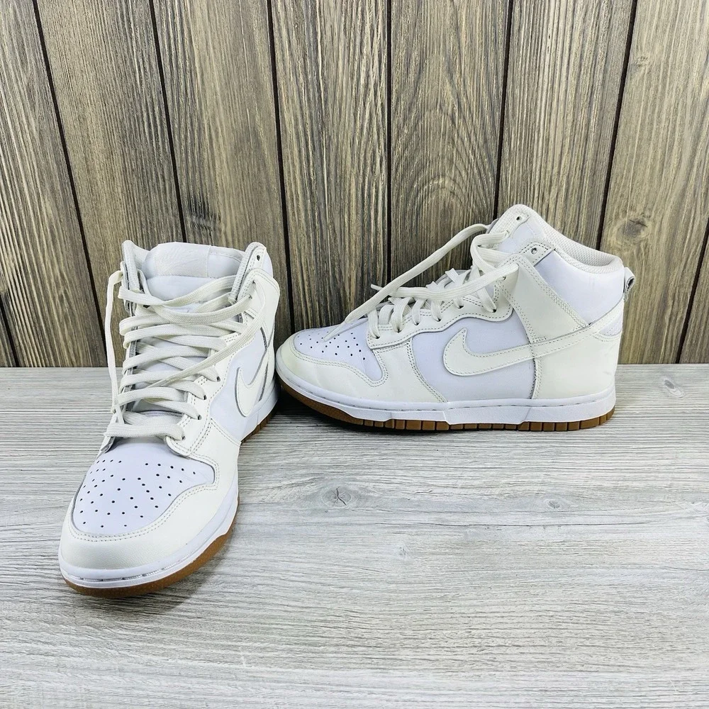 Nike Women's Sneakers Dunk High 'Sail Gum' DD1869-109 Size 7